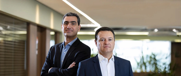 Eduardo Fischer e Rafael Menin CEO MRV&CO